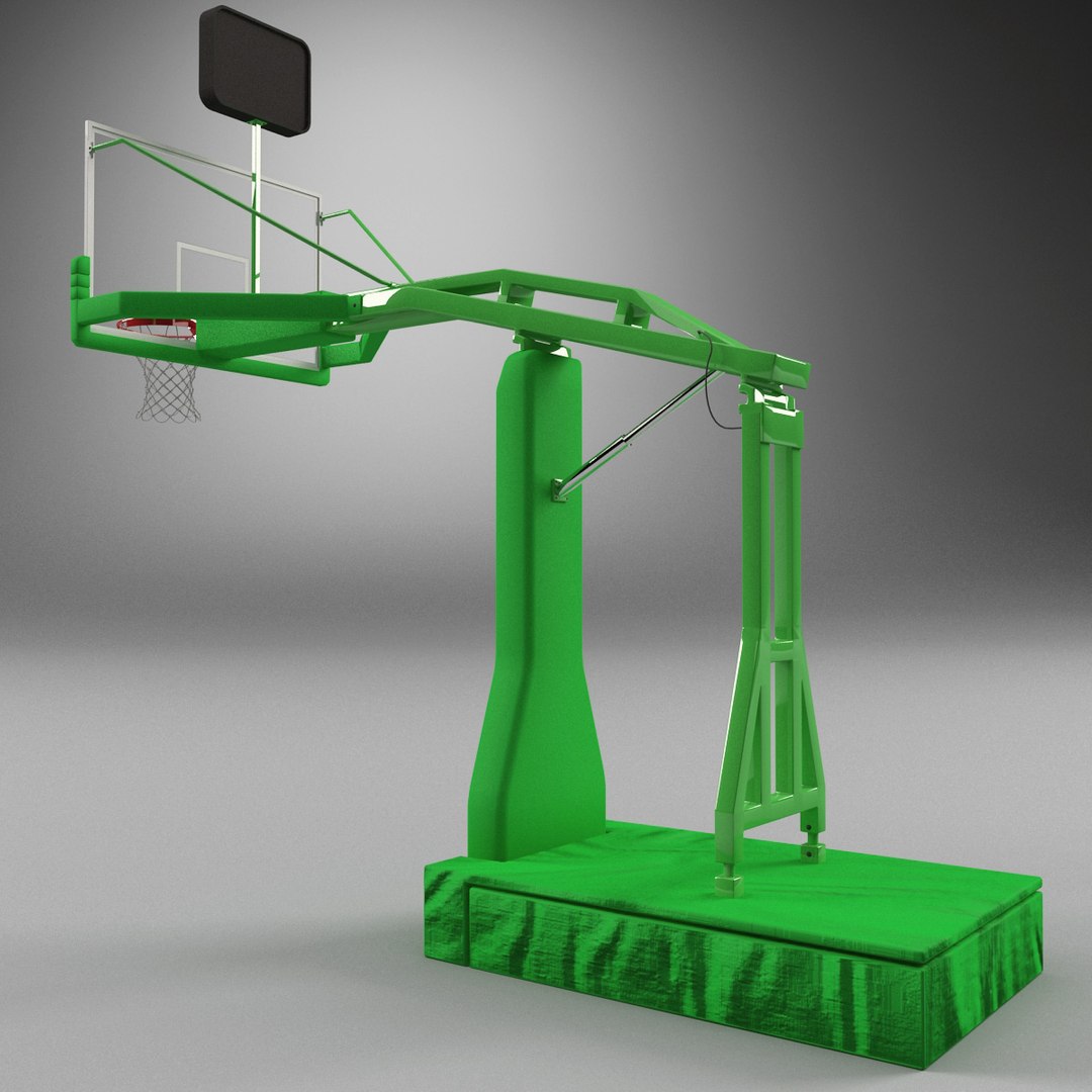 Basketball Rim V4 3d Model