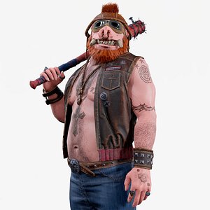 Boar Biker