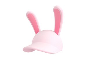 rabbit cap 3D model
