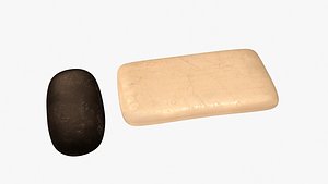 White soap and tar soap