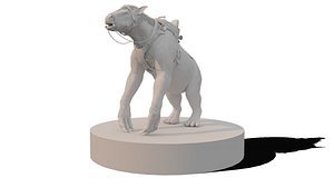 Chalicotherium  ART WORK Print