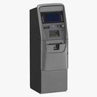 Freestanding ATM Clean and Dirty