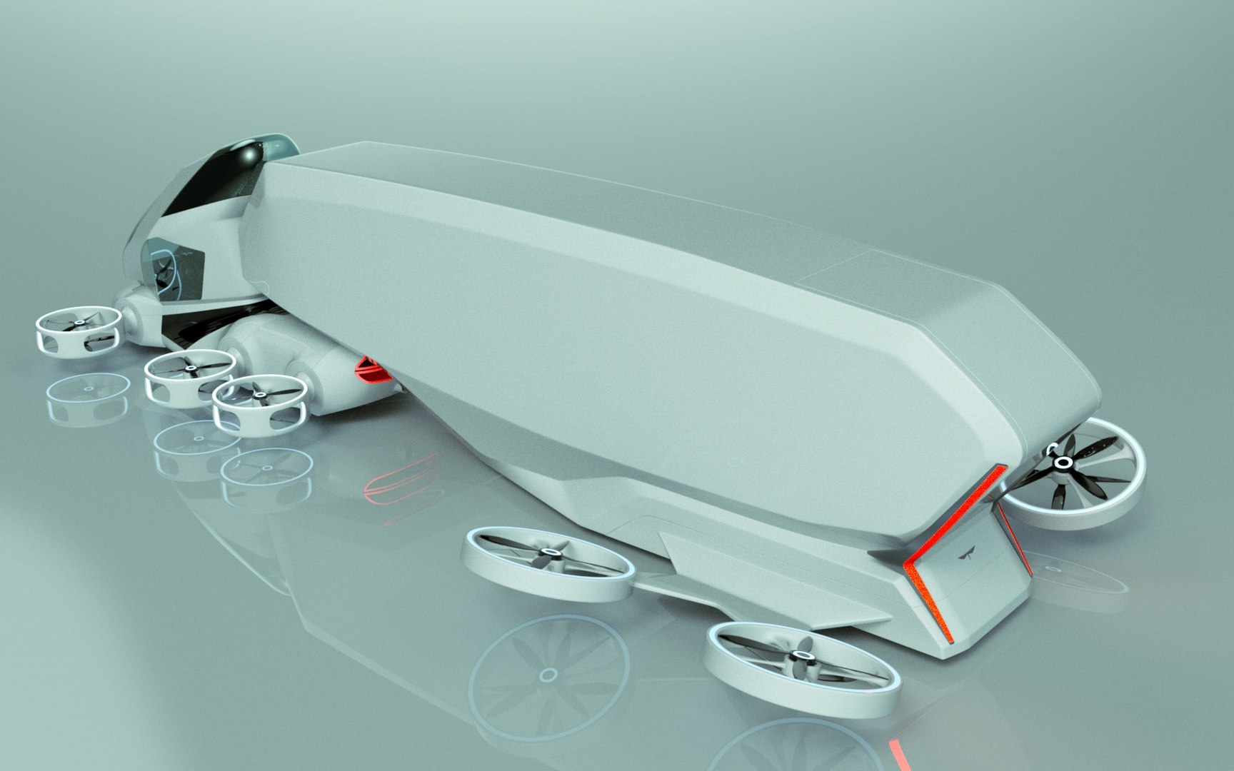 T-Copter Truck 63 3D - TurboSquid 2130877