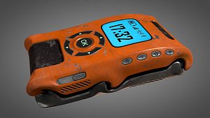 3D worn electronic cellphone model