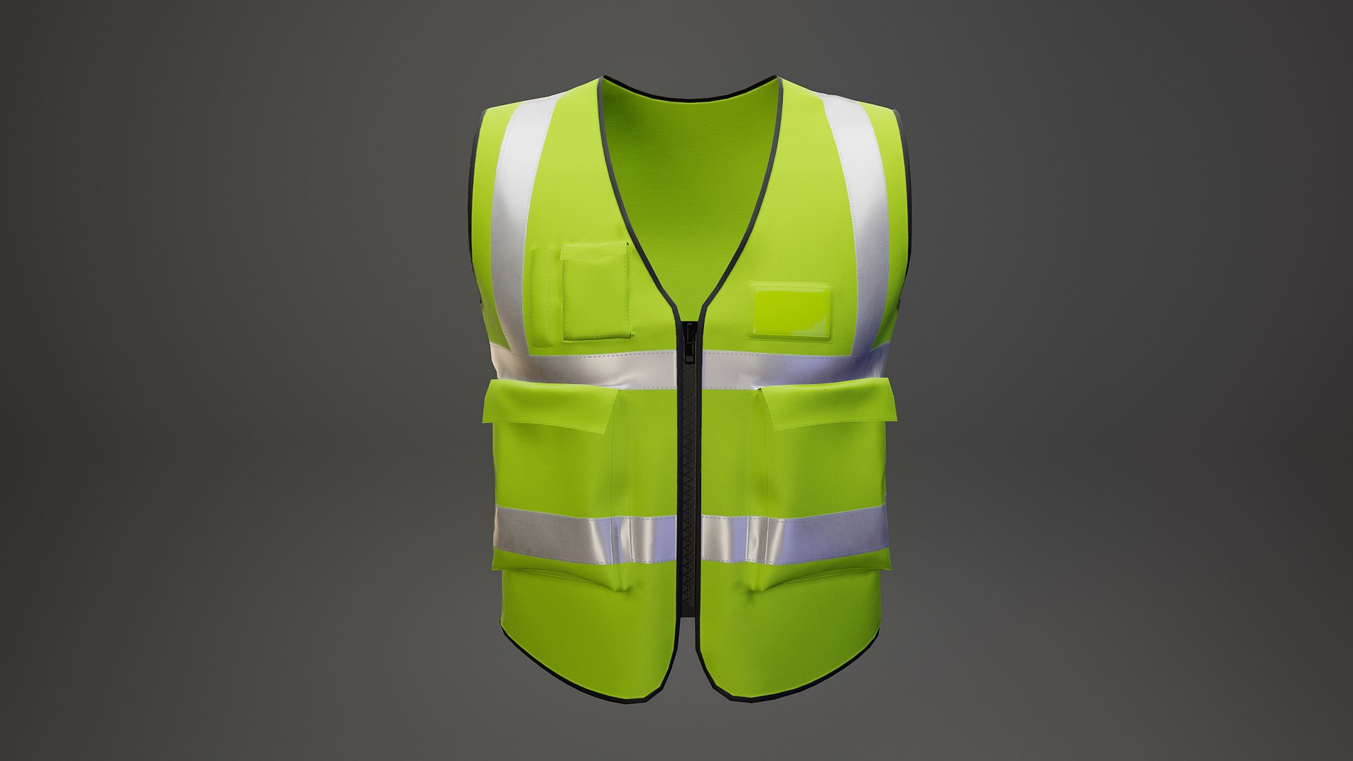 3D Worker Safety Vest Model - TurboSquid 1710452