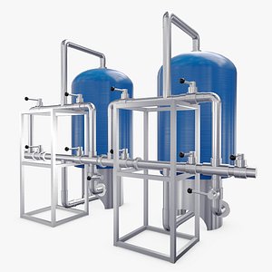 Sand Carbon Filter For Water Treatment