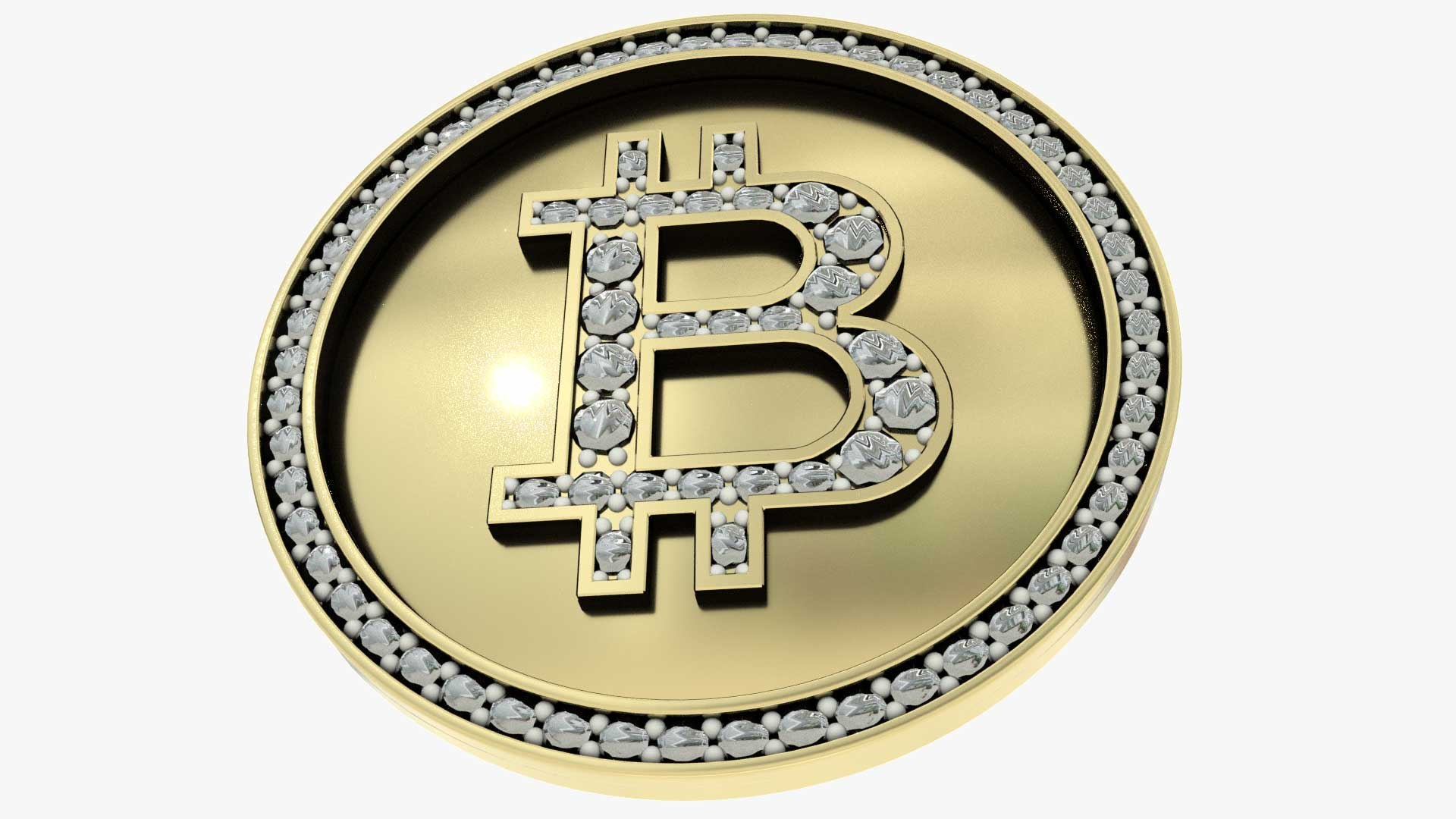 Bitcoin 3D Model - TurboSquid 1718611