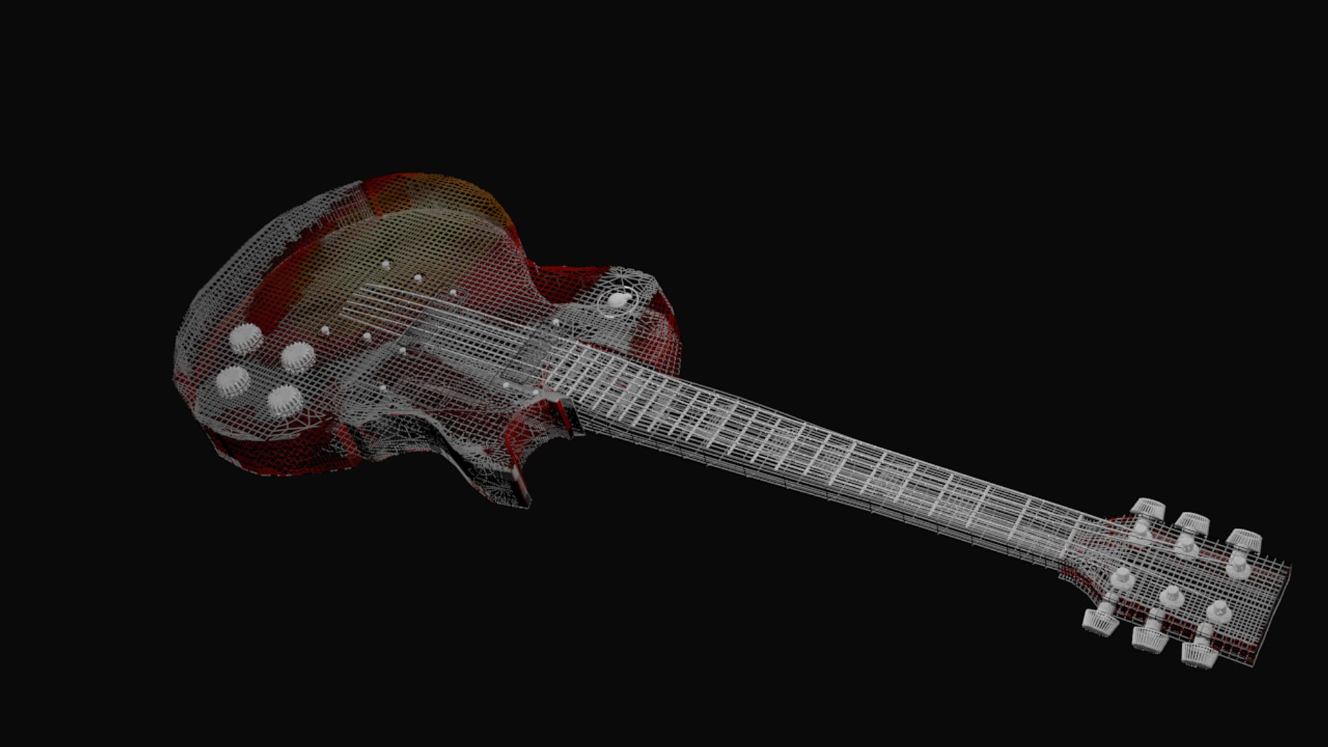3D Gibson Les Paul Guitar - TurboSquid 1556587