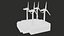 Site de ferme éolienne de dessin animé Lowpoly PBR