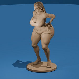 3D Big Booty Girl Twerking