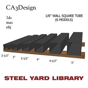 1/8 Wall Square Tube