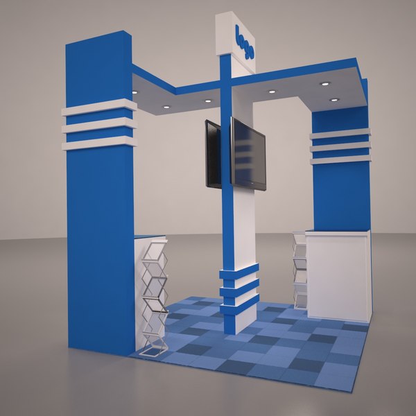 3ds max exhibition booth design