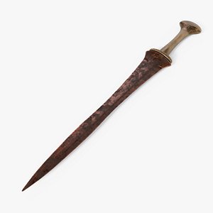 spartan sword 3D model