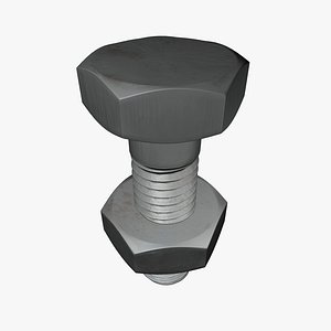 3D nut screw