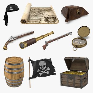 Pirate Props Collection