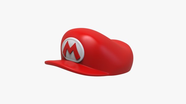 Modello 3D Cappello Super Mario - TurboSquid 1843812