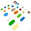 3d model tablets pills