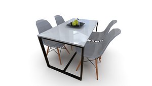 Dining Table Set 03