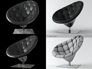 3D moor e leather model