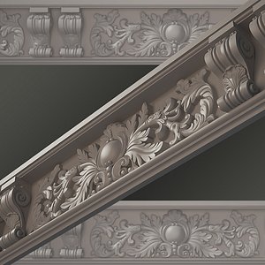 3d classical cornice
