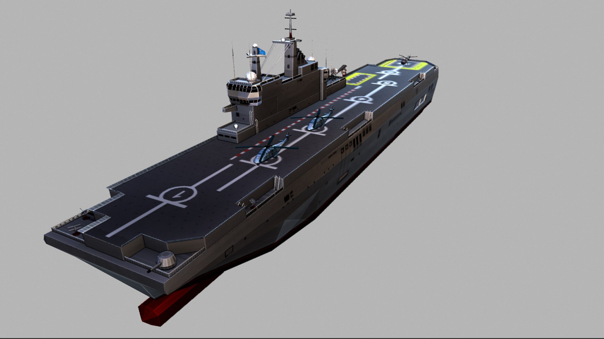 Aircraft Carrier TP19 3D model - TurboSquid 1793105