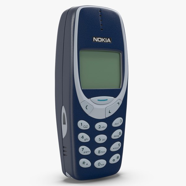 3D Mobile Phone Nokia 3310 Switched Off model