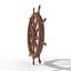 Hand Wheel of ships PBR low poly