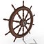 Hand Wheel of ships PBR low poly