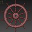 Hand Wheel of ships PBR low poly