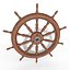 Hand Wheel of ships PBR low poly