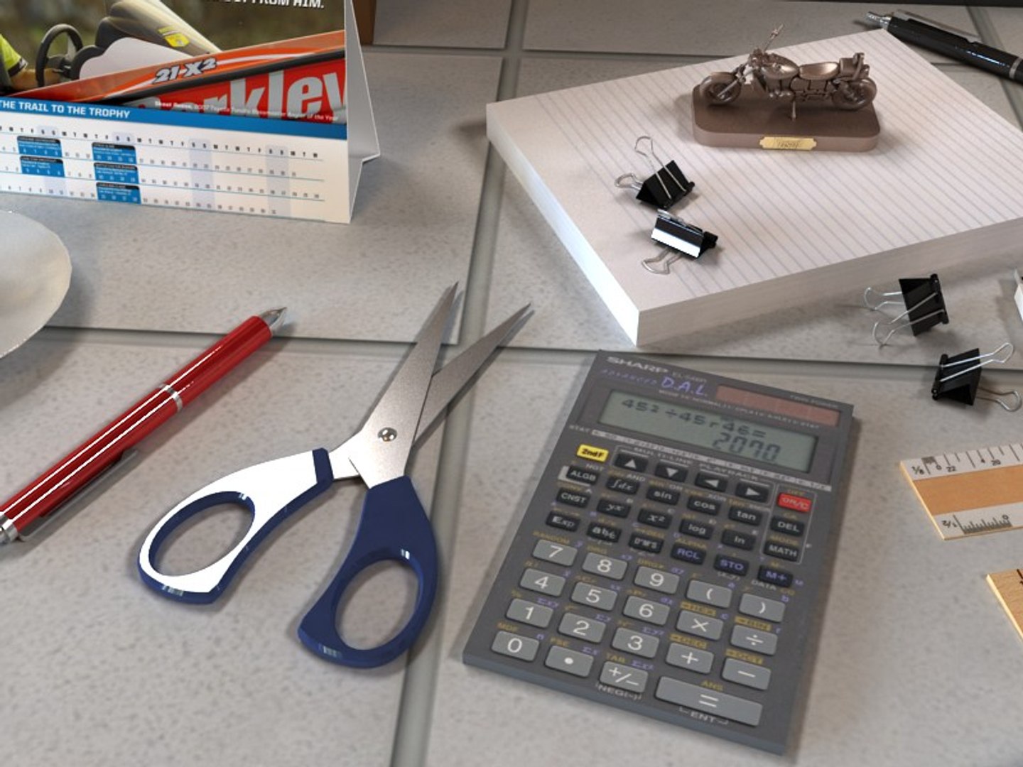 3d Model Office Clutter Vol 2