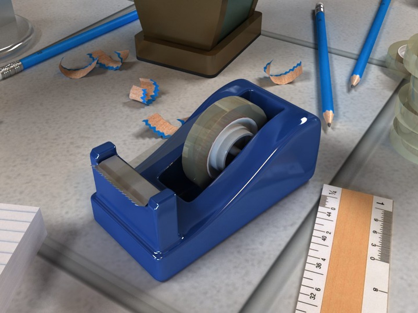 3d Model Office Clutter Vol 2