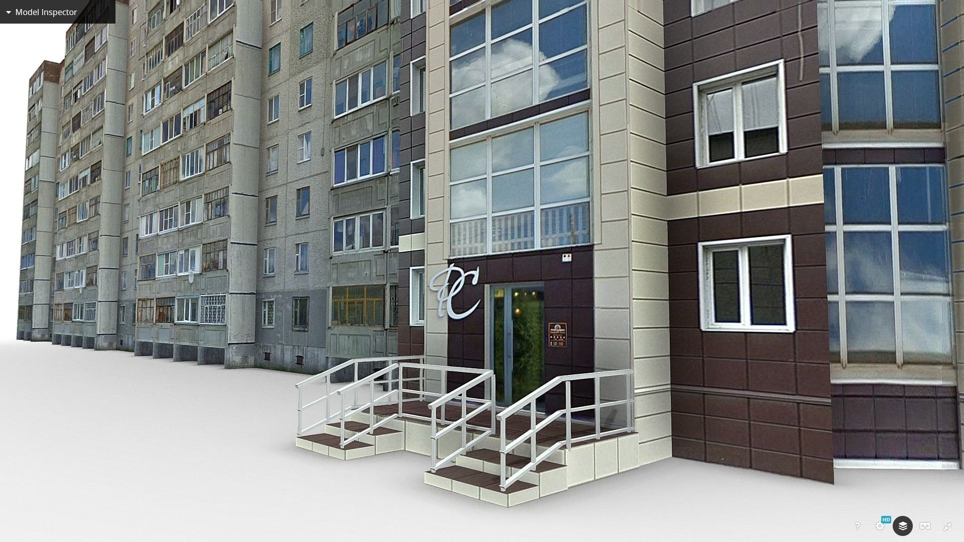 3D 10 Storey Residential Building - TurboSquid 1815123