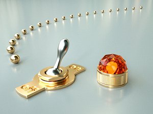 On Off Switch & Lamp