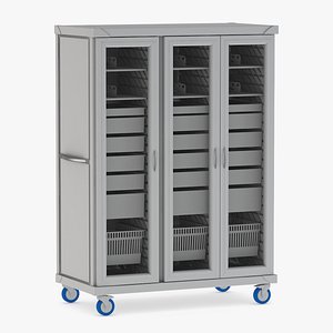 Medical Medicine Cabinets 04 model