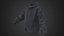 Veste noire masculine