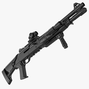 3D tactical benelli m1014 short