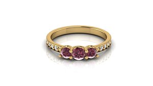 Jewelry Rings For Women Jewellery solitaire wedding engagement Women Ring STL 3DM 3D