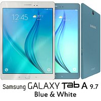 Samsung Galaxy Tab A 9.7 white and Blue