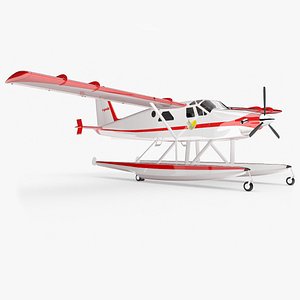 DHC-2T Turbo Beaver Aircraft Water Landing