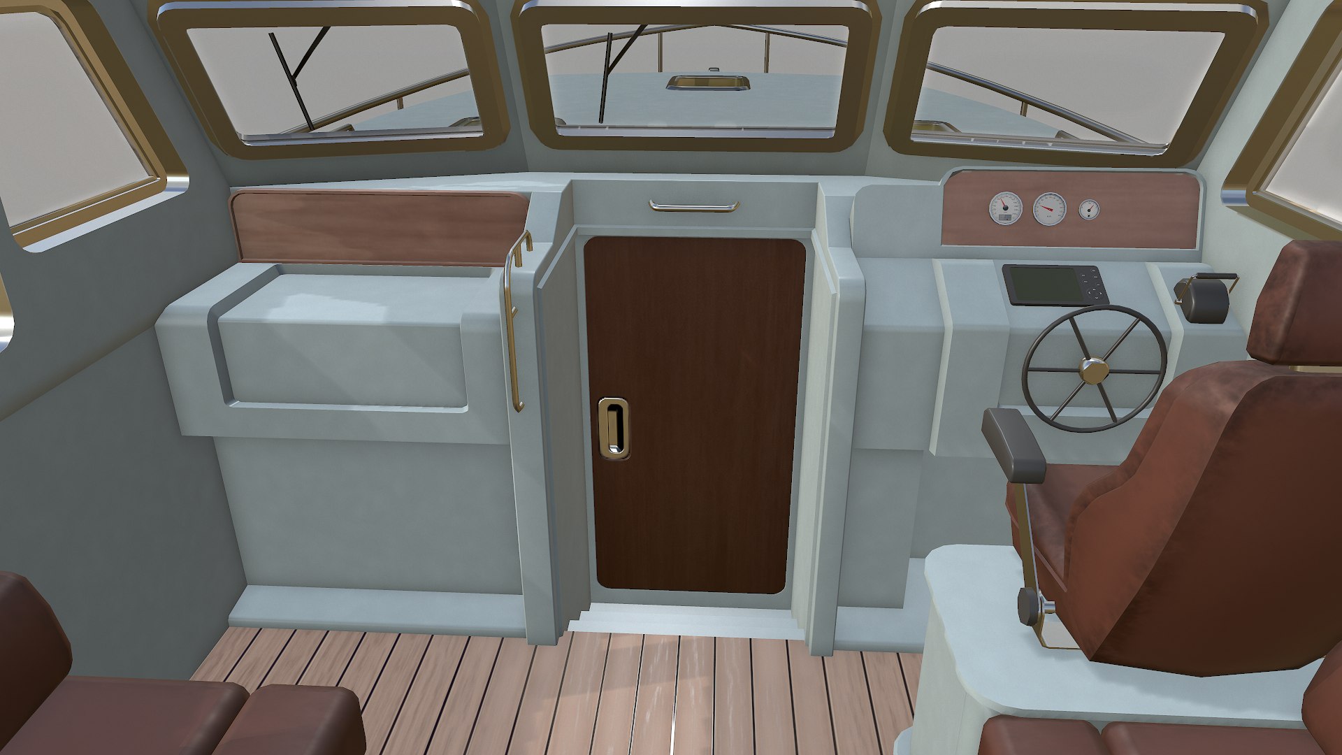 Small Fishing Boat 2 Low-poly PBR 3D - TurboSquid 2318102