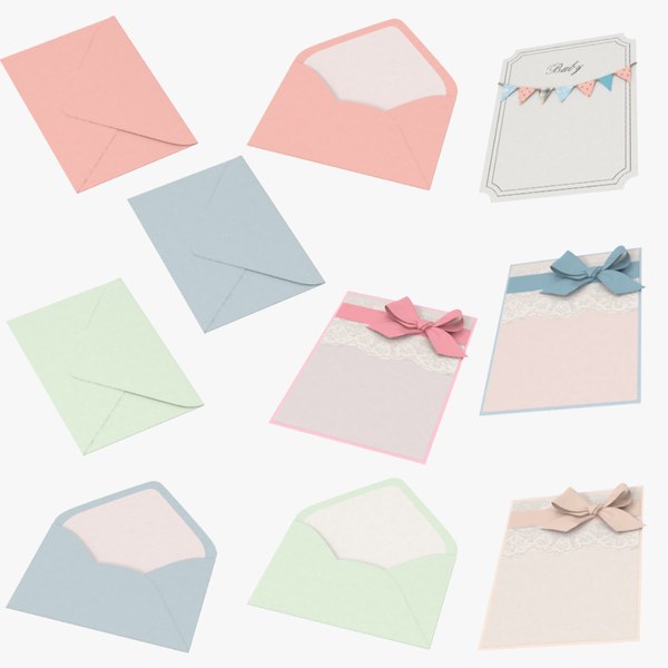 3d baby shower hotsell invitations
