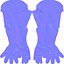 Bellissimo avatar femminile per giochi e animazione