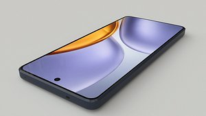 3D Realme 14T Obsidian Black Realistic 3D Smartphone Model model