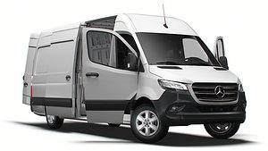 Mercedes Benz Sprinter L3H2 RWD HQ Interior 2025