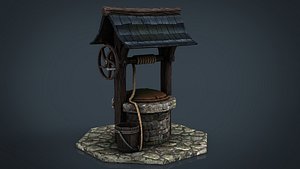 medieval water 3d obj