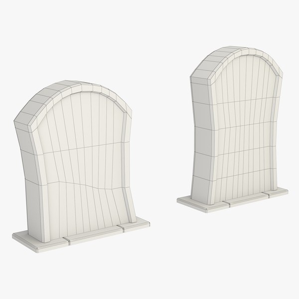 3D tomb set model - TurboSquid 1642695