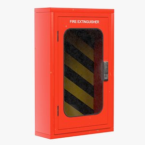 3D Fire Extinguisher Box