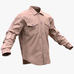 3D model Man and Woman in Shirt 49