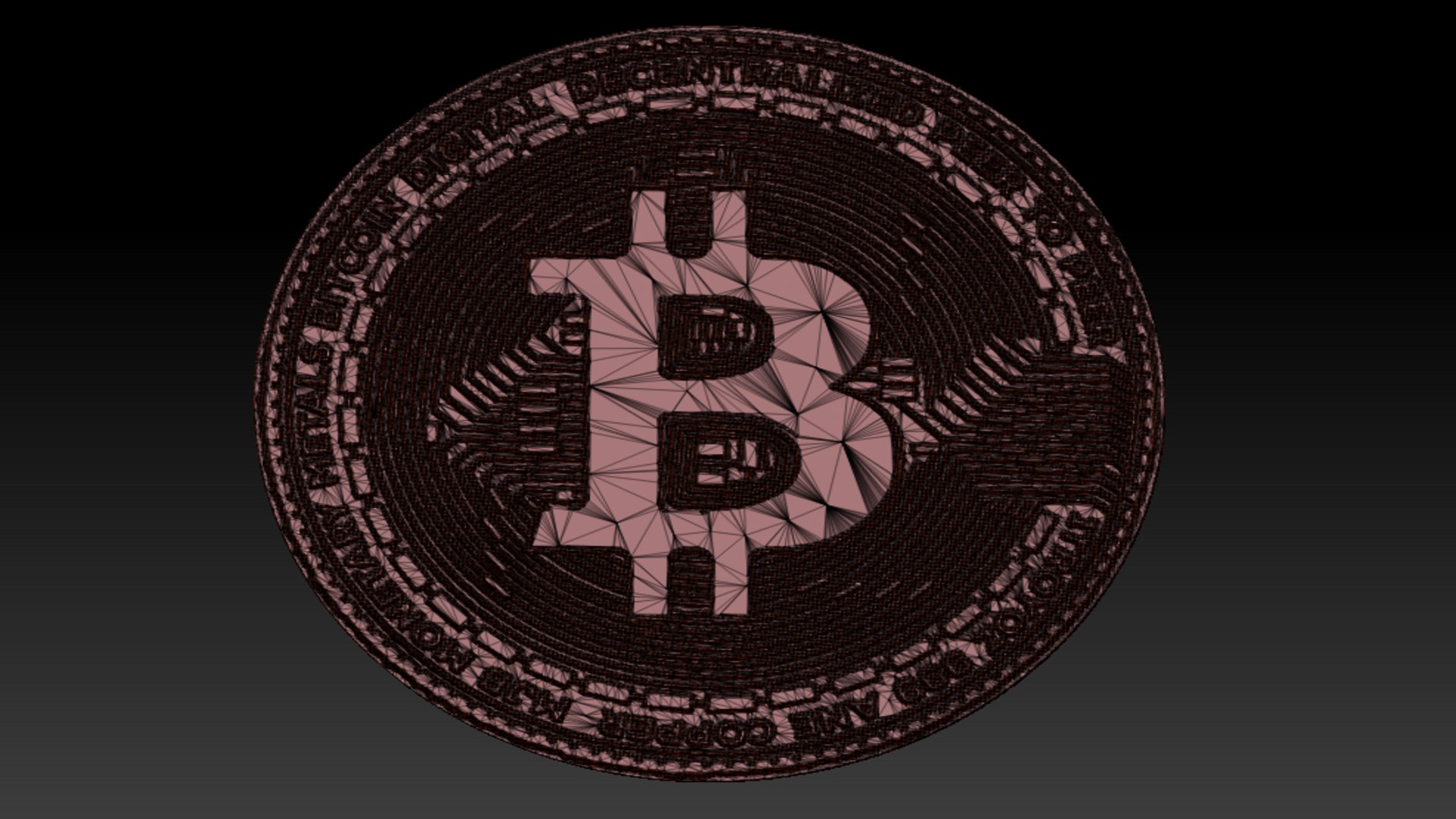 3D Bitcoin Model - TurboSquid 2126240